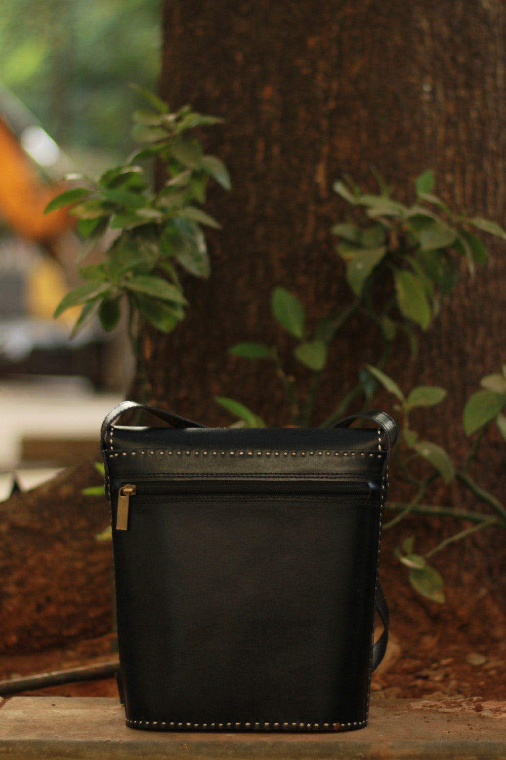 Handcrafted Kutch Leather Bag | Embroidered