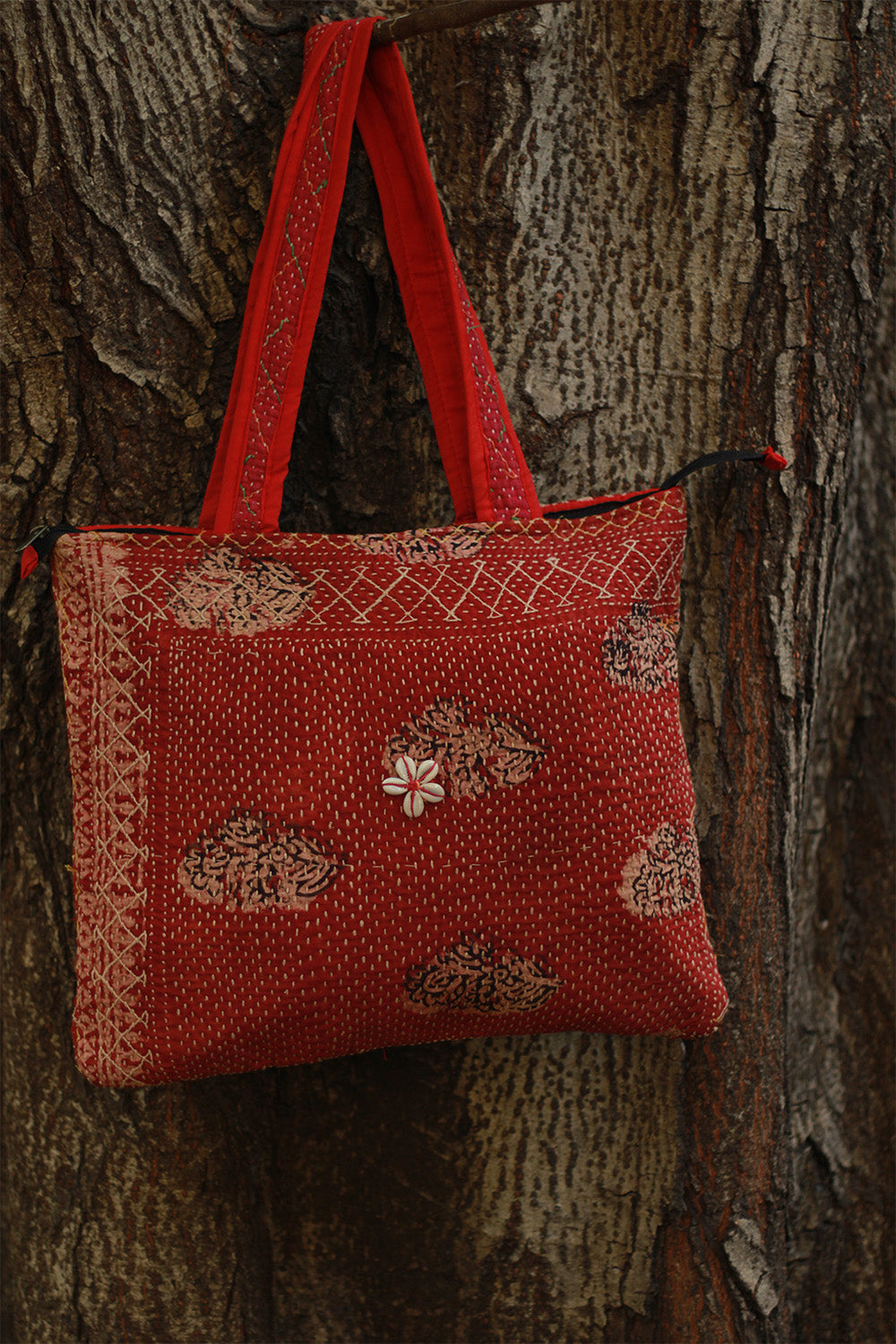 Kantha Tote Bag