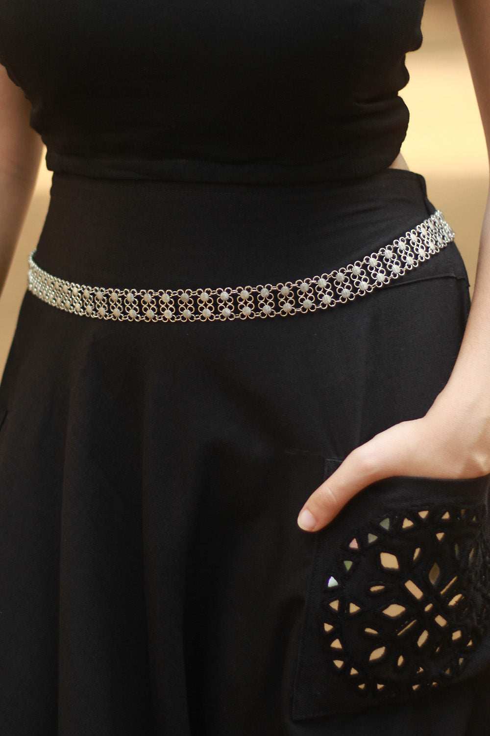 German Silver Belt | Jaali