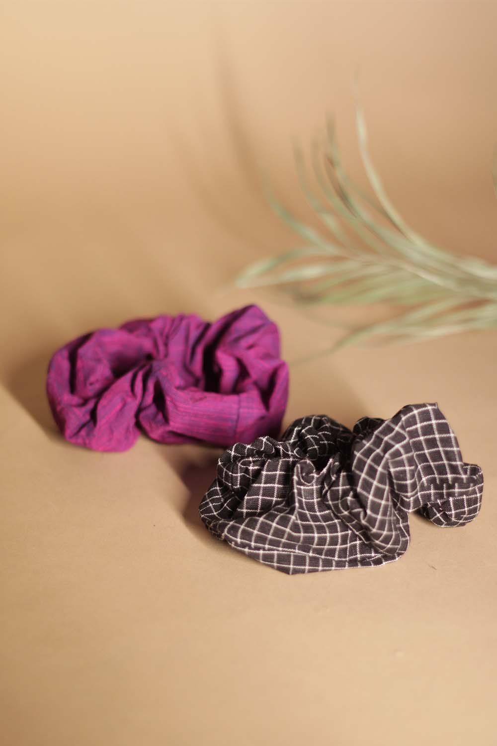 Cotton Scrunchie | Set of 2