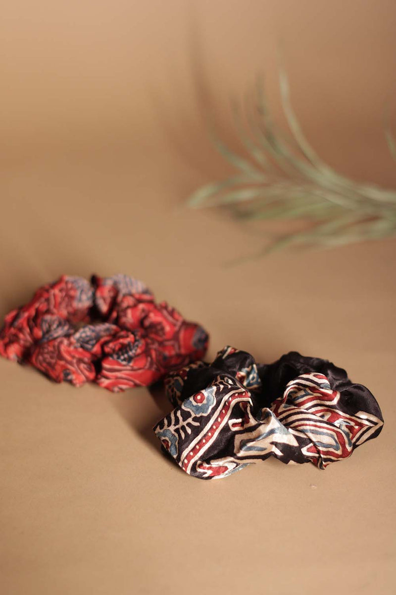 Modal Silk Scrunchie | Set of 2