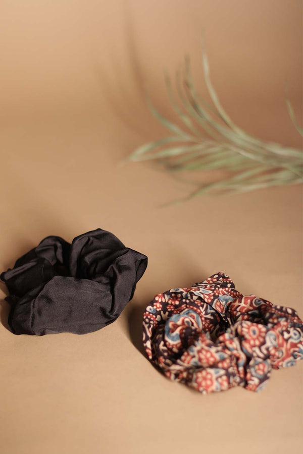 Modal Silk Scrunchie | Set of 2