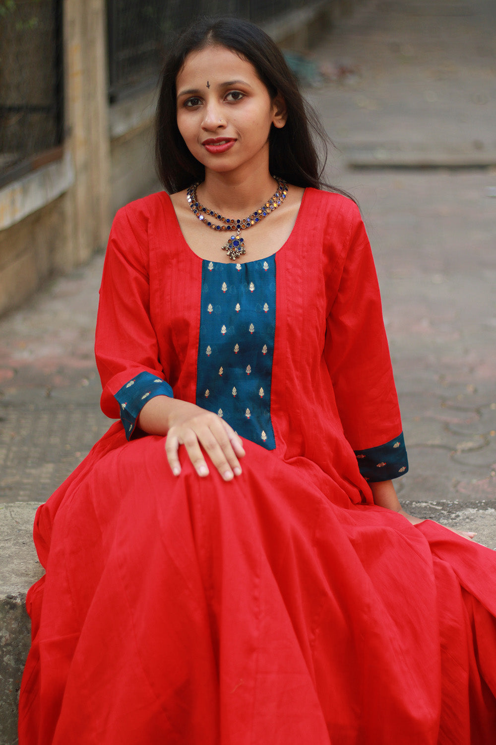 Alankrita | Chaaliskali Kurta | Rouge