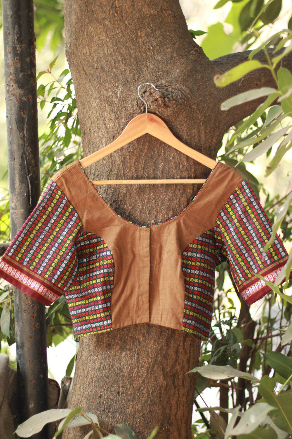 Blouse | Khunn | Cinnamon Brown