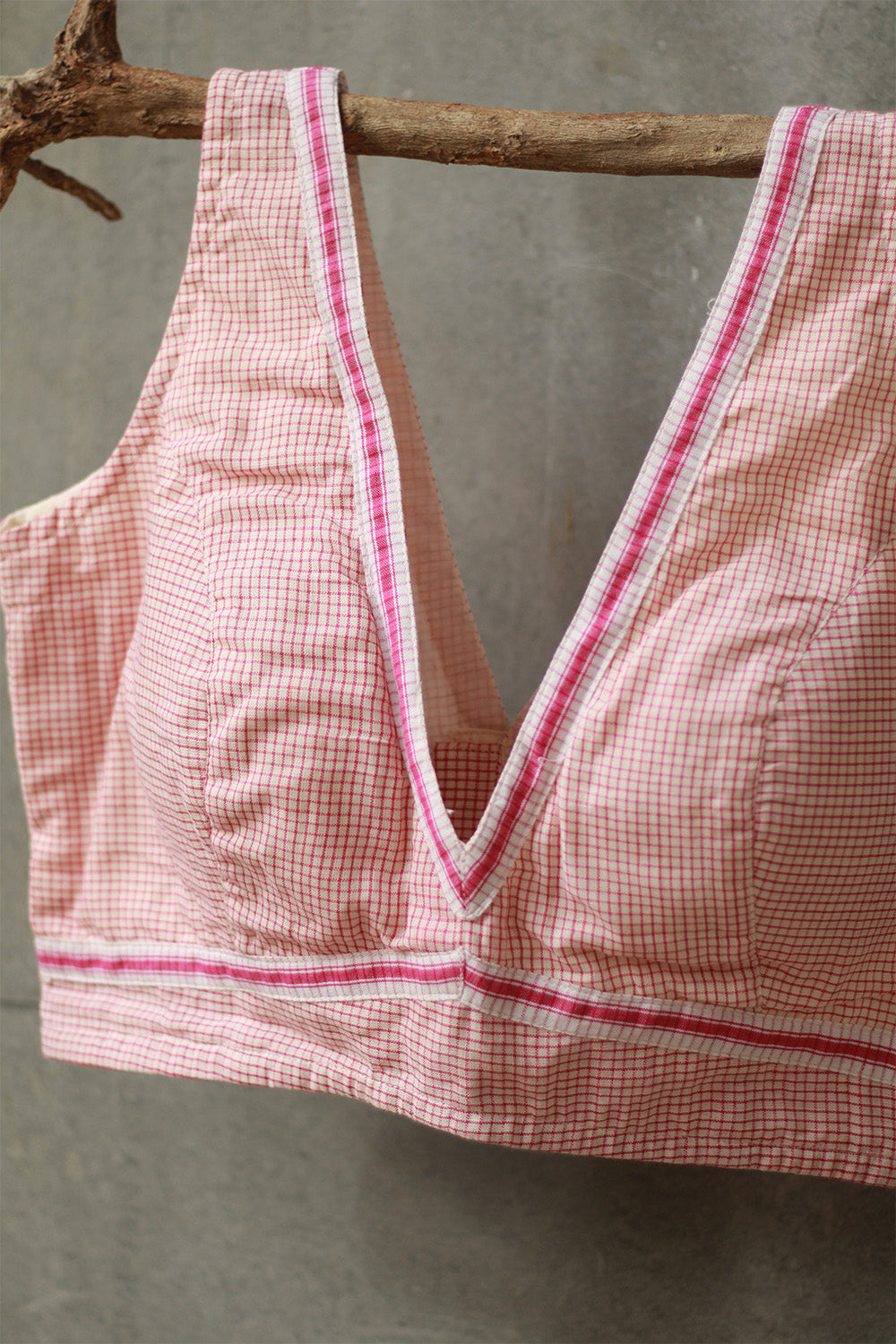 Sleeveless Blouse | Patteda Anchu | Blush