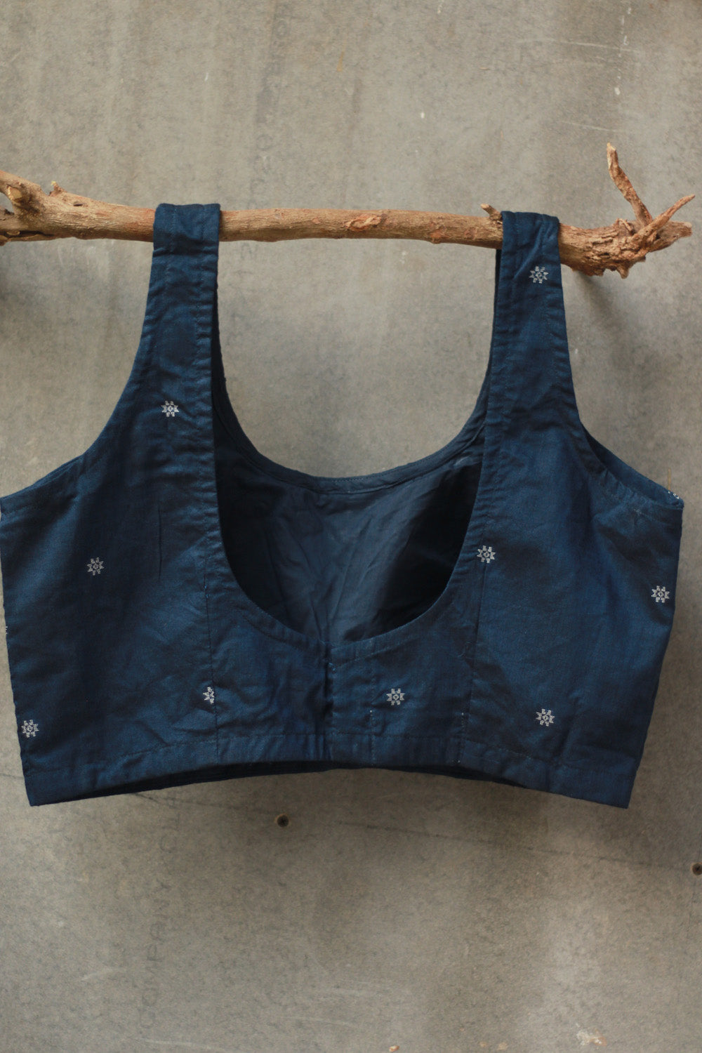 Sleeveless Blouse | Deep Blue