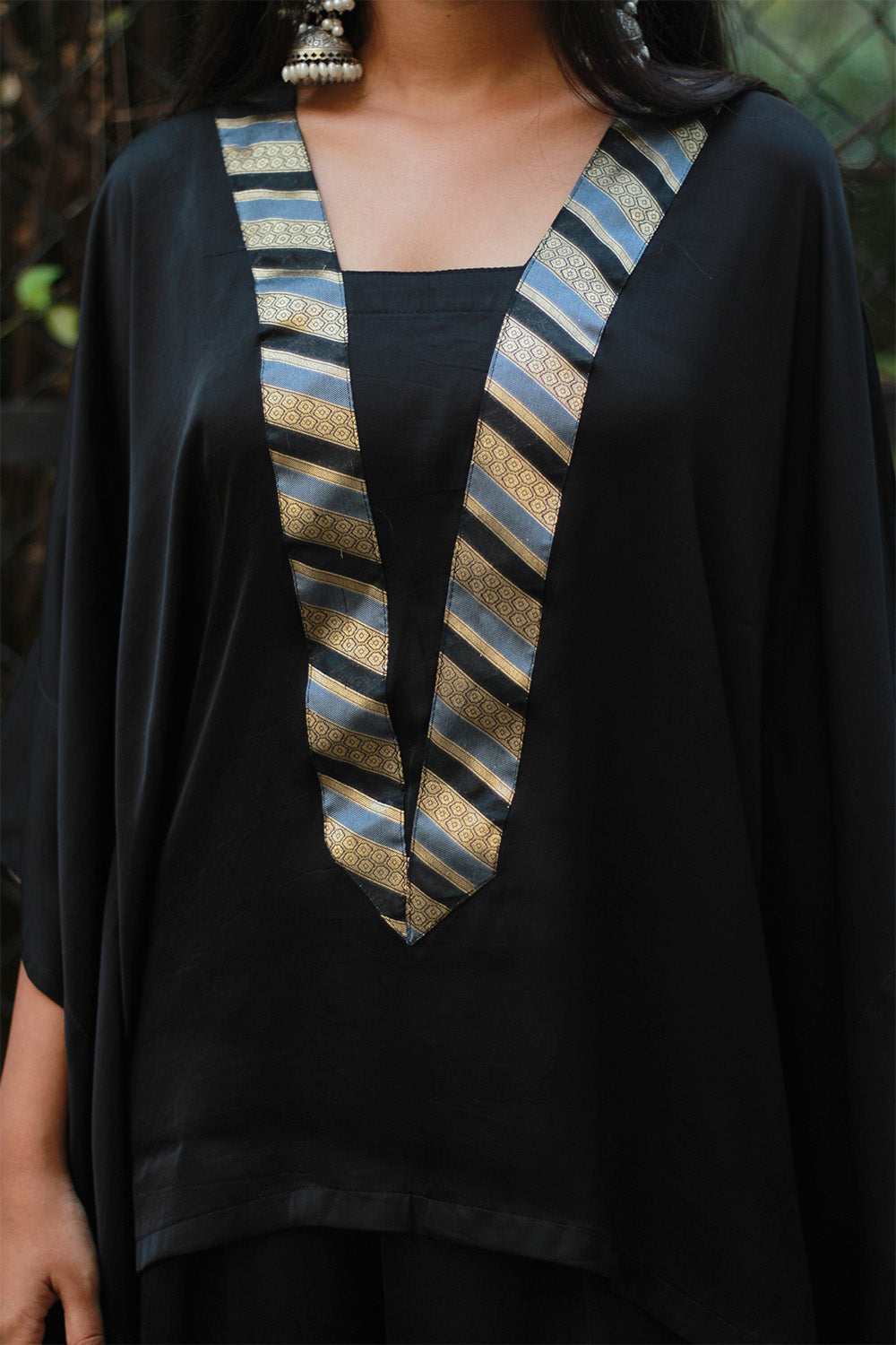 Modal Silk Co-Ord Set | Noir