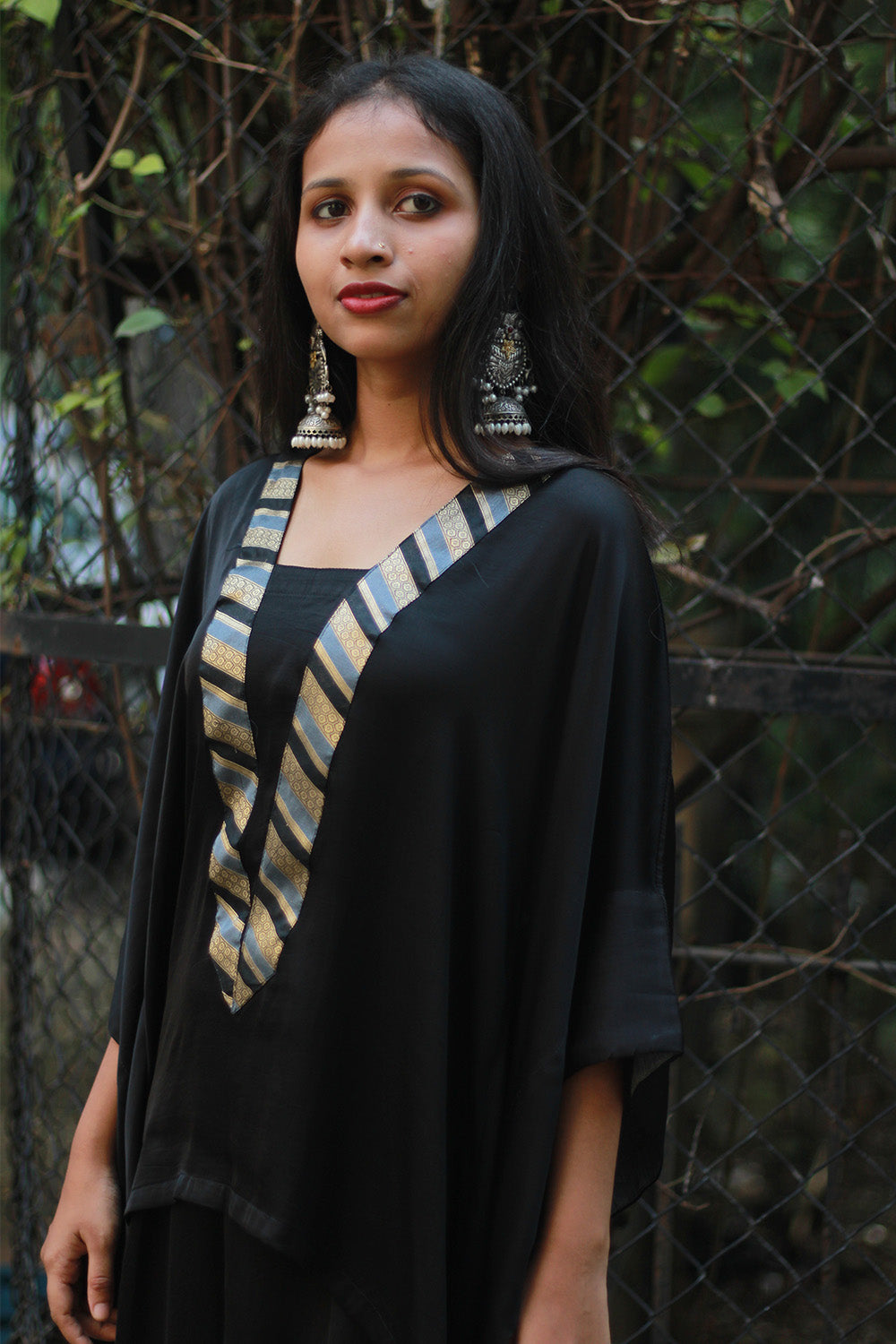 Modal Silk Co-Ord Set | Noir