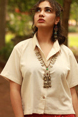 Dhoop - Chhaon | Cotton Shirt | Ivory