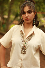 Dhoop - Chhaon | Cotton Shirt | Ivory