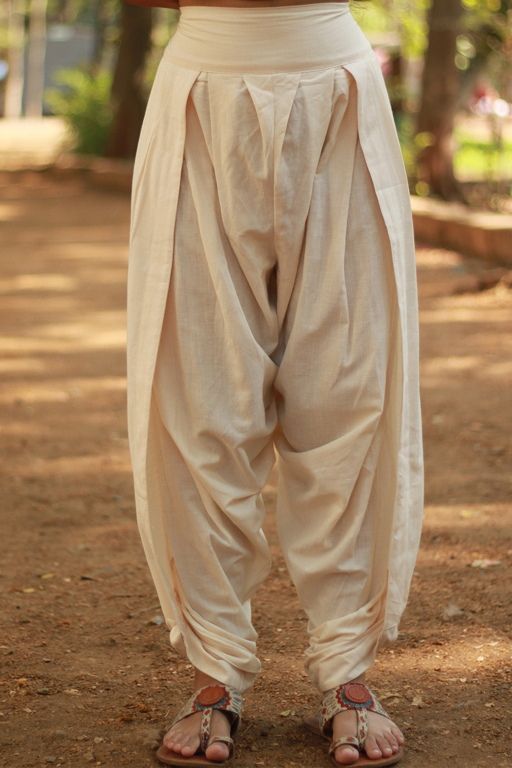 Basic Dhoti | Ivory Cotton