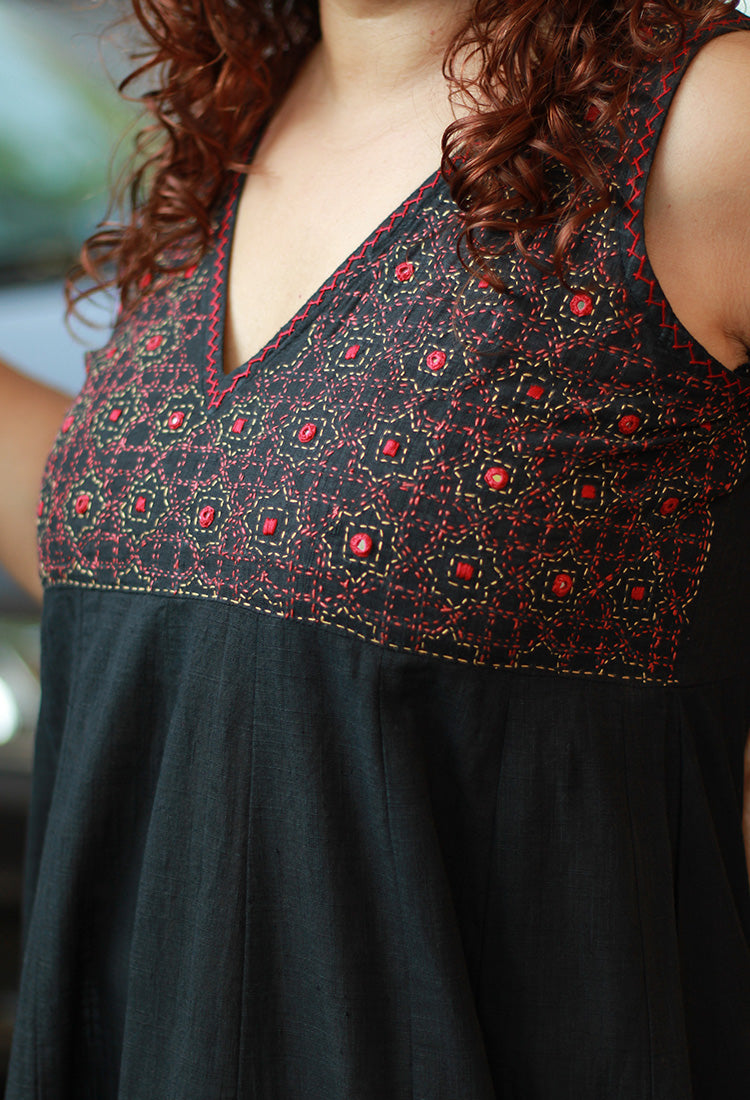 Khwaab | Long Kali Dress | Noir