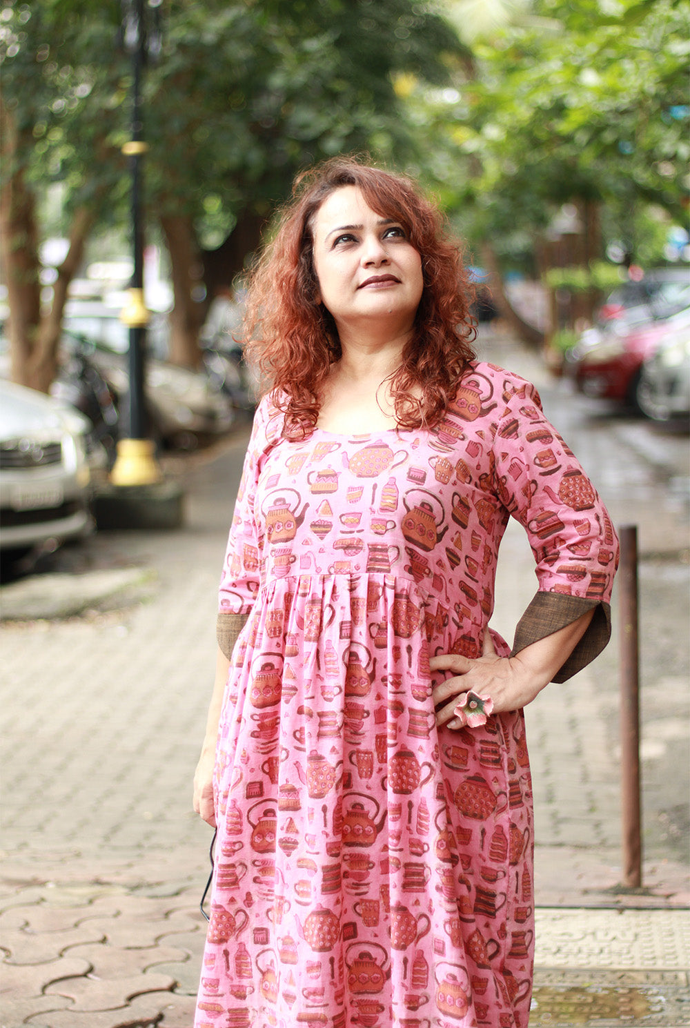 Chai Chaska | Long Dress | Pink