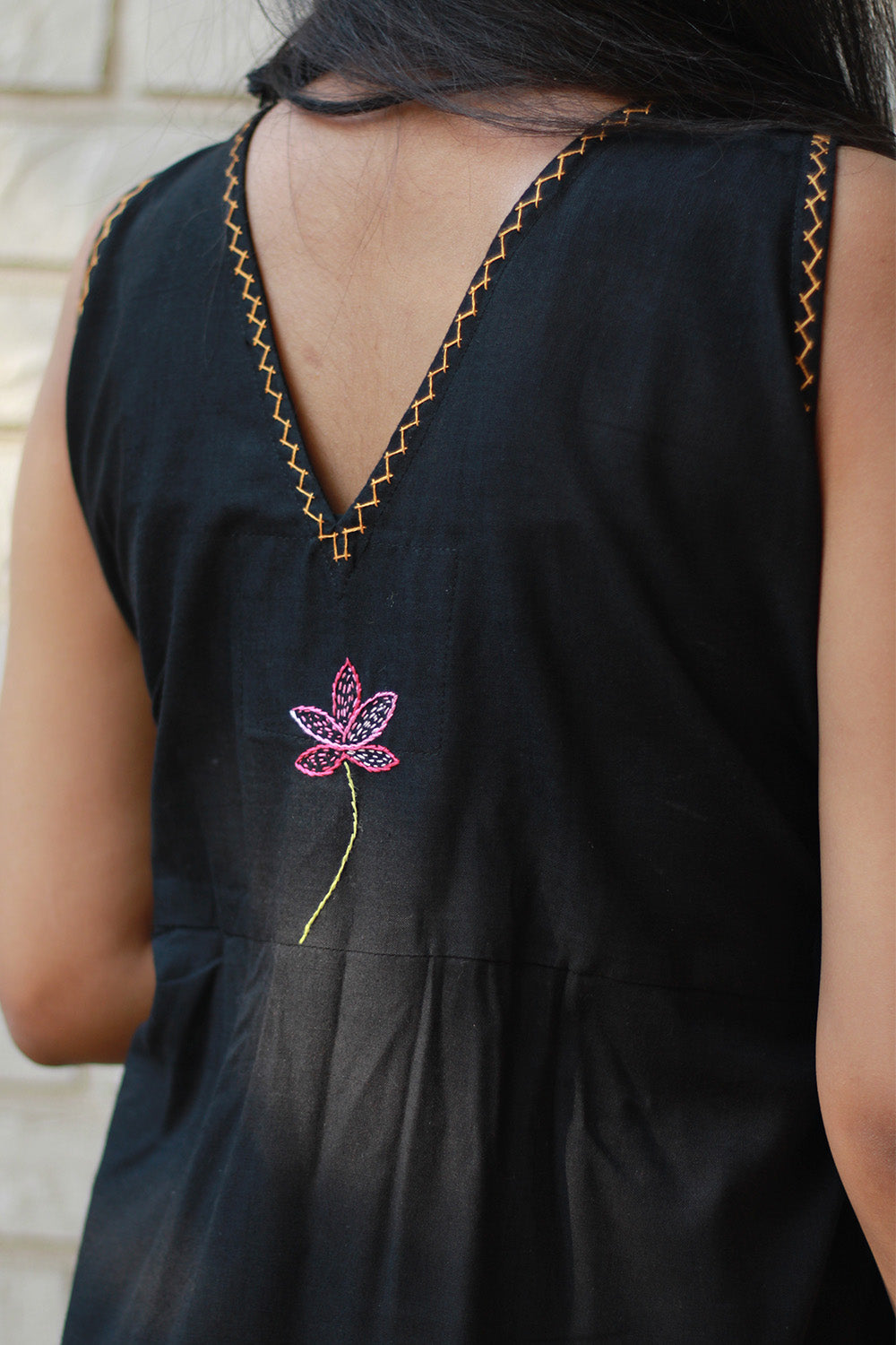 Saroj | Khwaab | Long Kali Dress | Noir