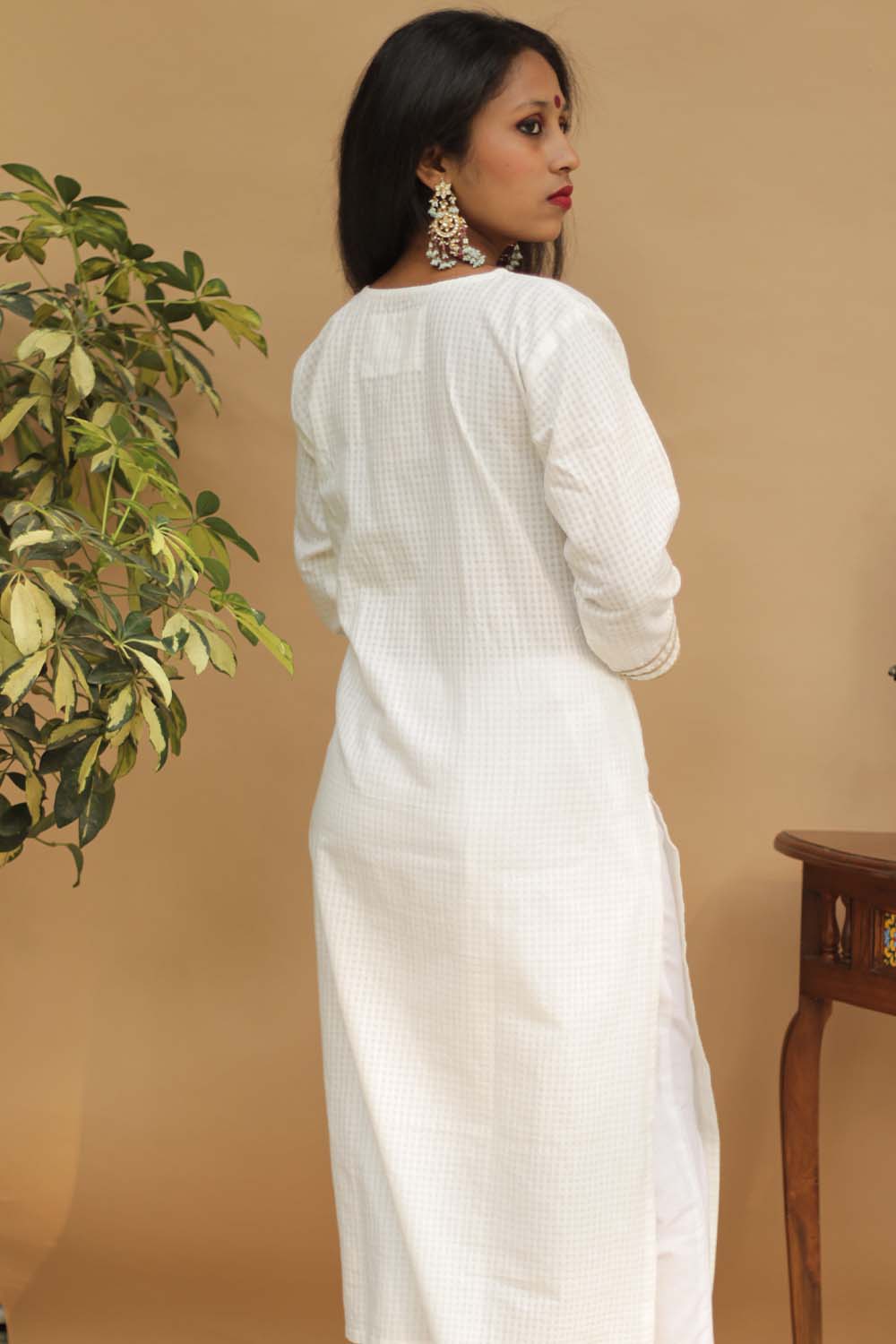 Shayari | Angarkha Kurta | Ivory