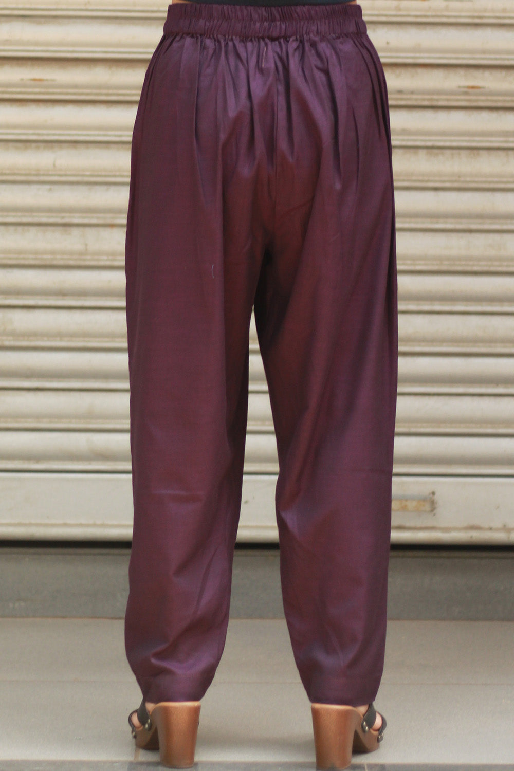 Amala | Slim Pants | Purple