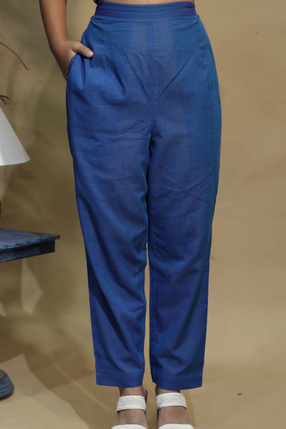 Amala | Slim Pants | Cobalt Blue