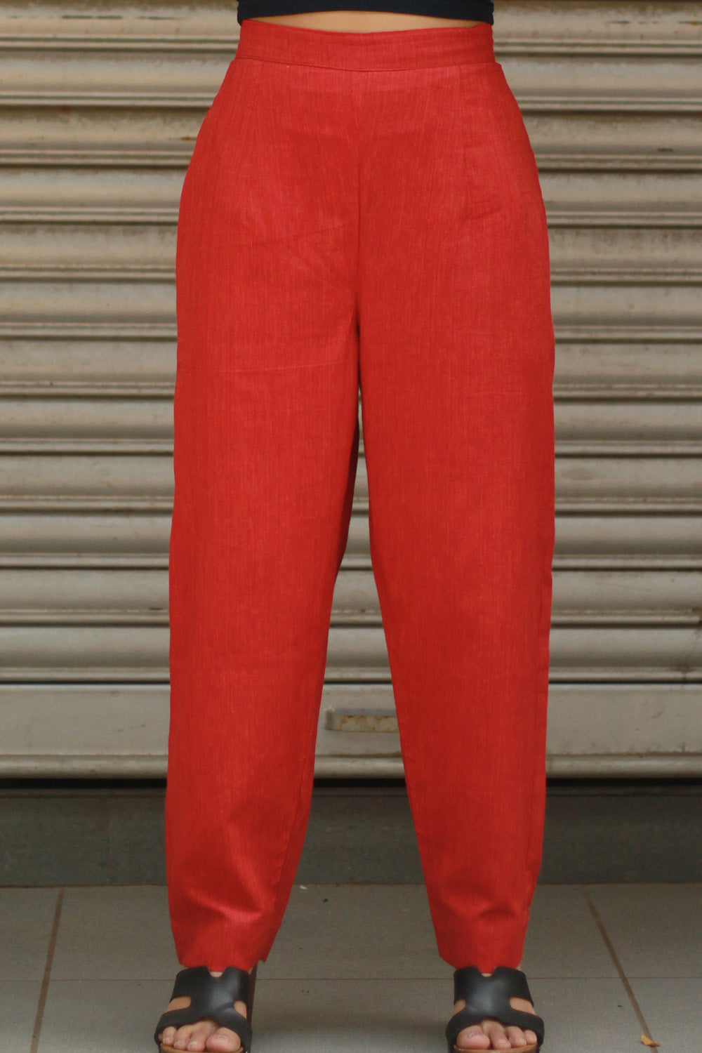 Amala | Slim Pants | Coral PInk