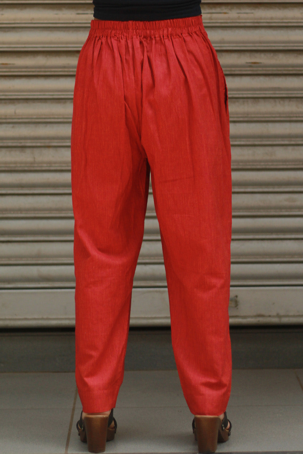 Amala | Slim Pants | Coral PInk