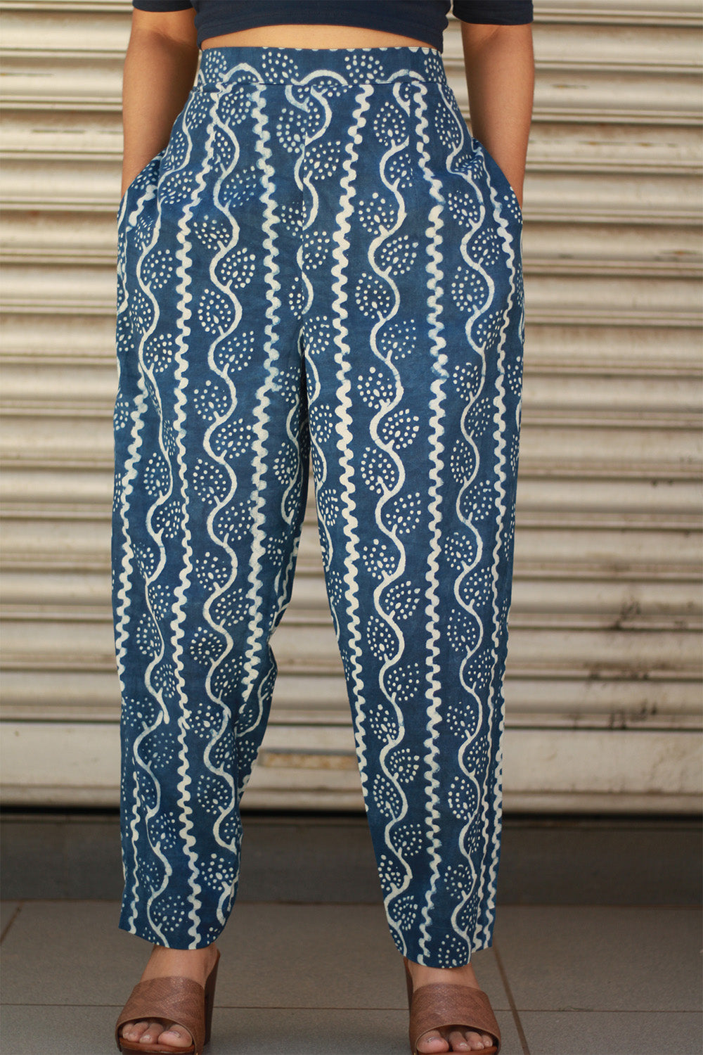 Pranava | Slim Pants | Indigo