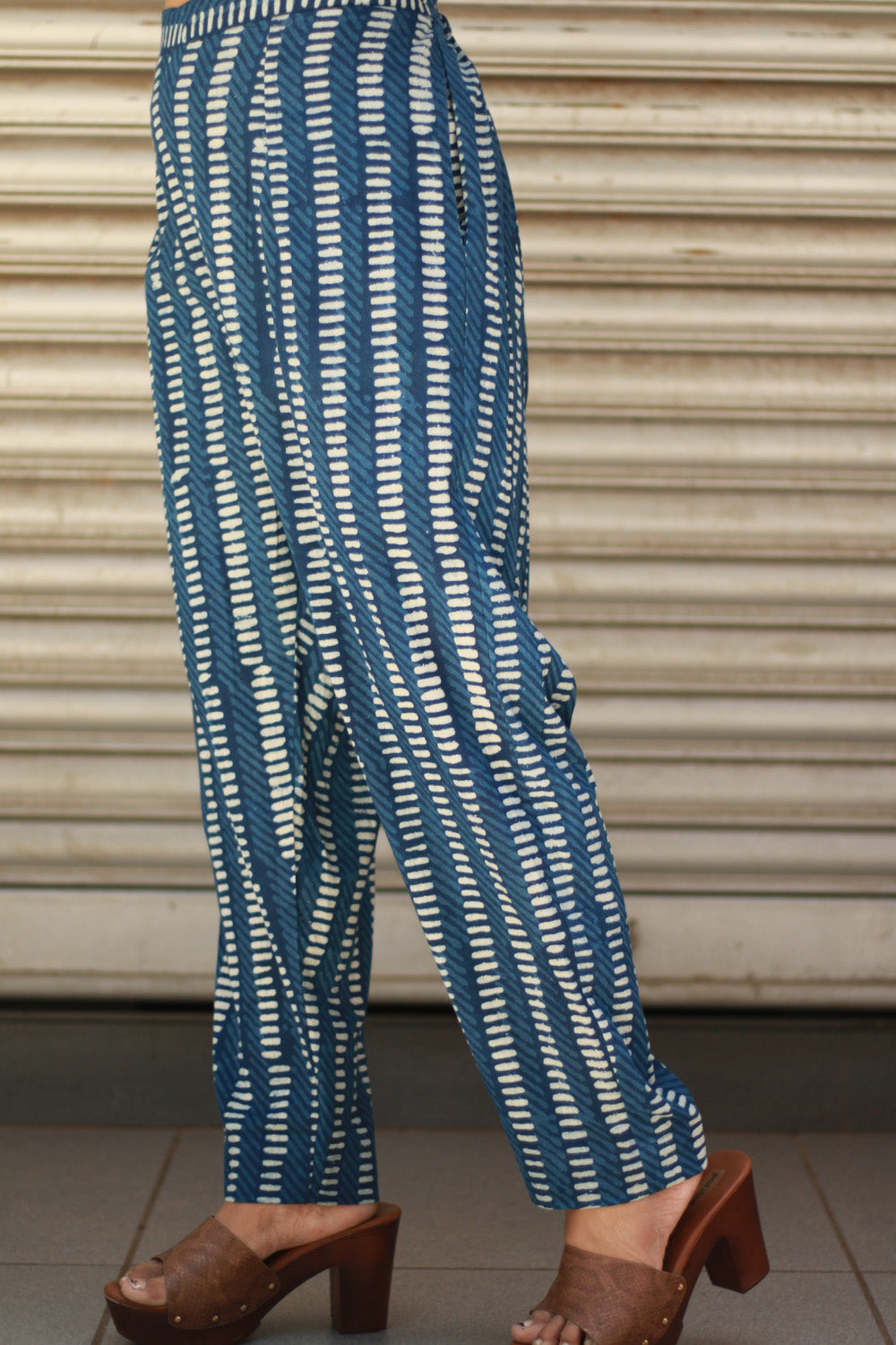 Pranava | Slim Pants | Indigo