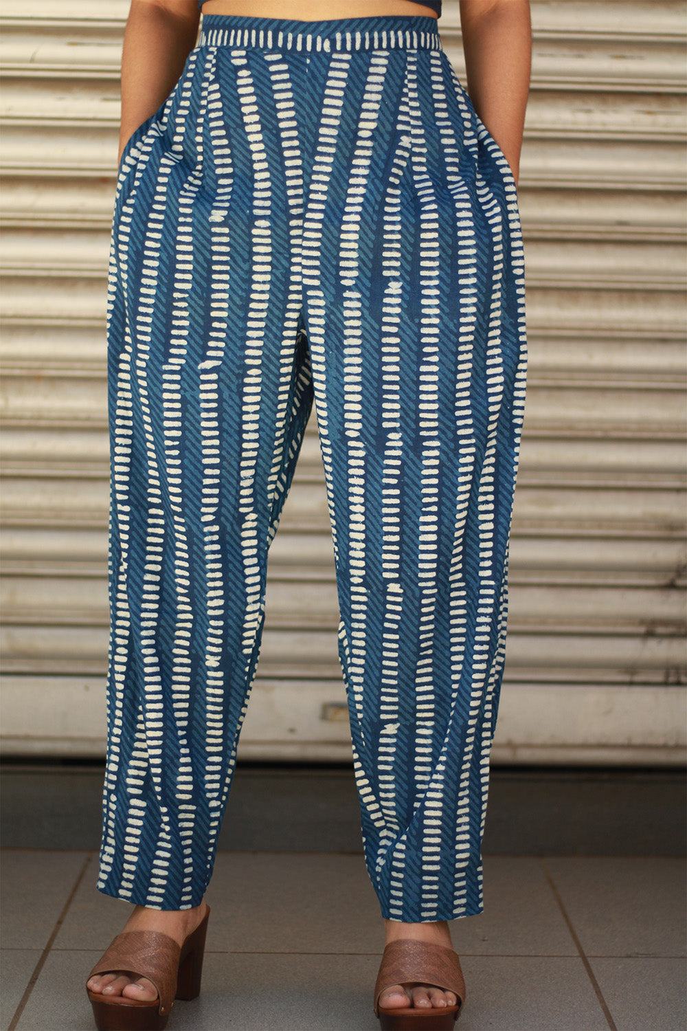 Pranava | Slim Pants | Indigo