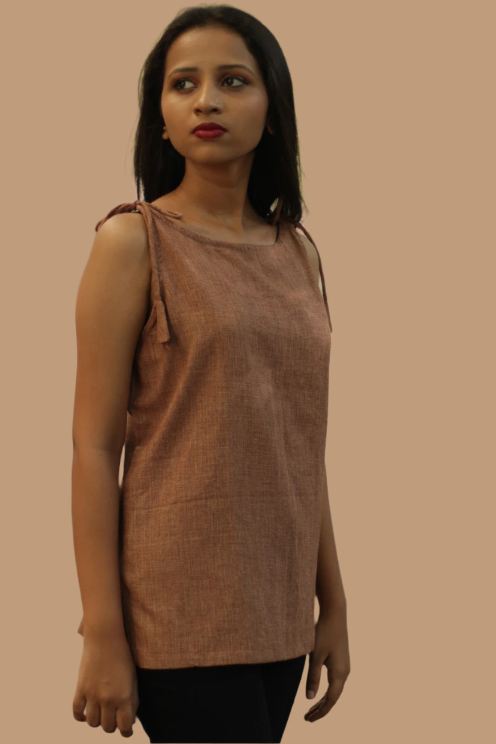 Chanchal | Dori Top | Sienna cotton
