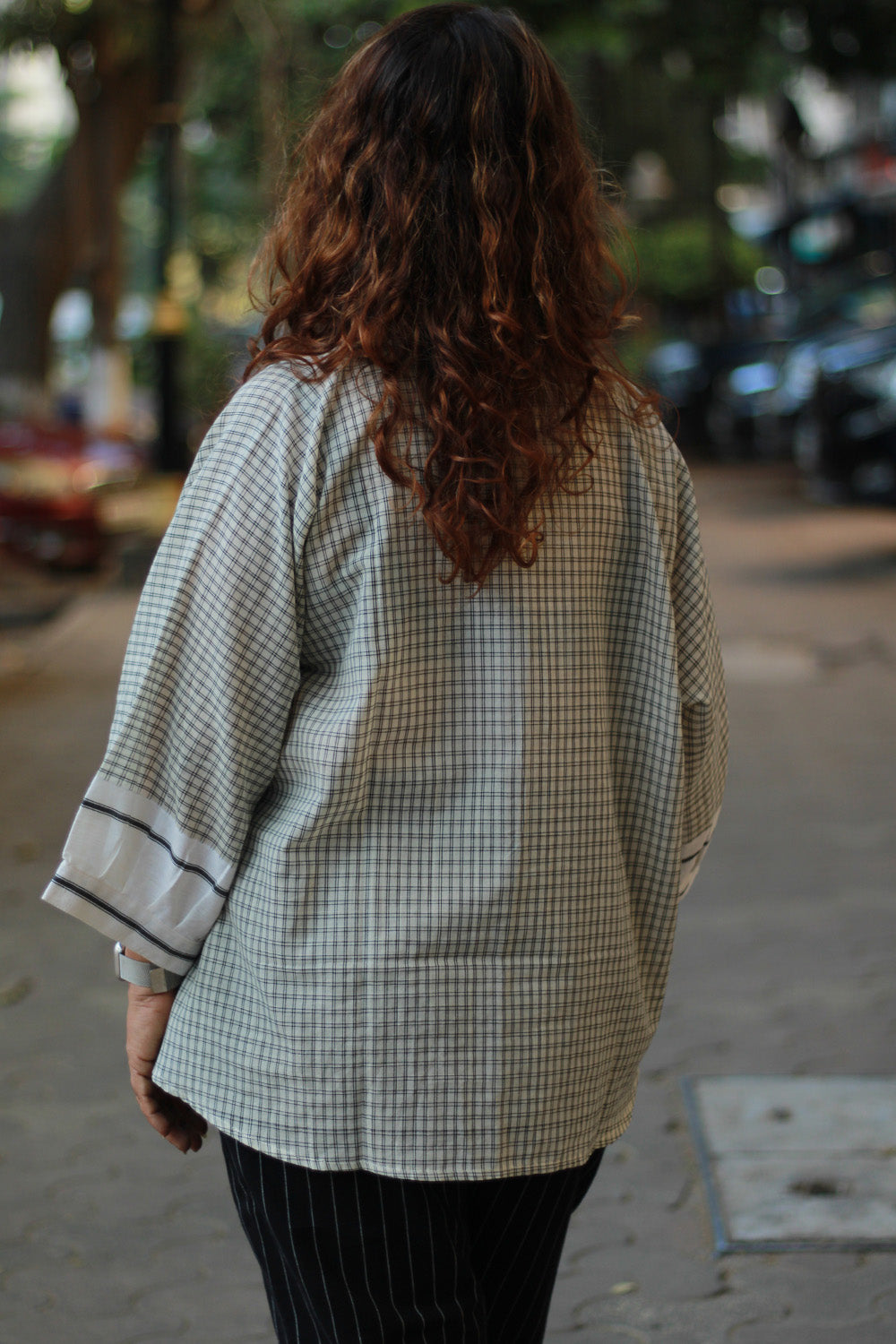 Taral | Anti Fit Cotton Top | Patteda Anchu | Ivory