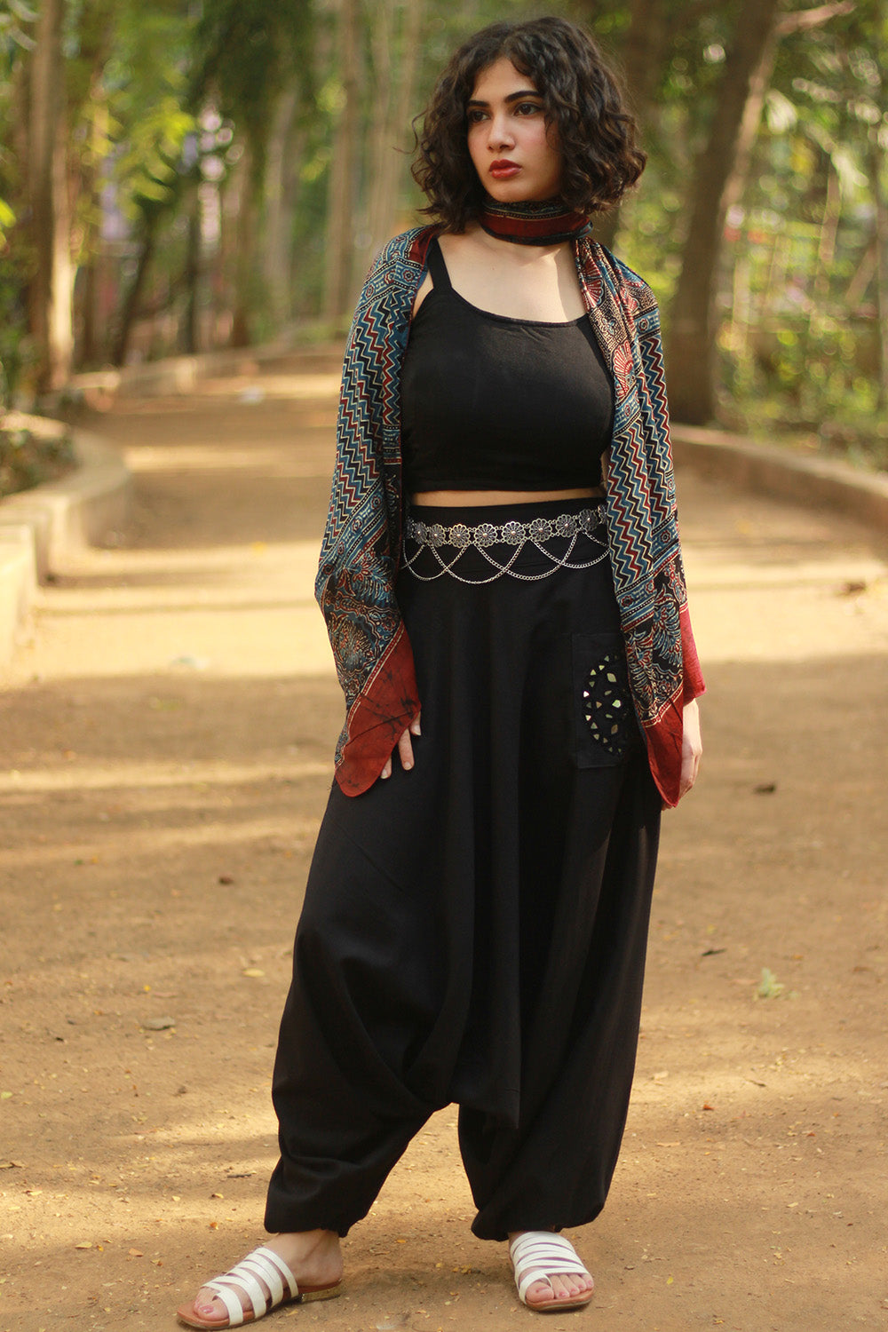 Wayfarer | Drop Crotch Pants | Noir