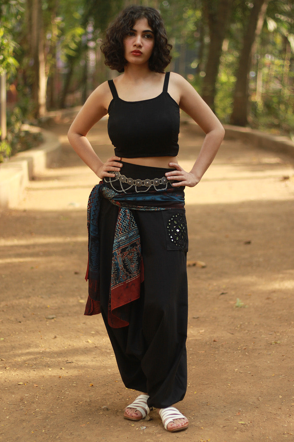 Wayfarer | Drop Crotch Pants | Noir