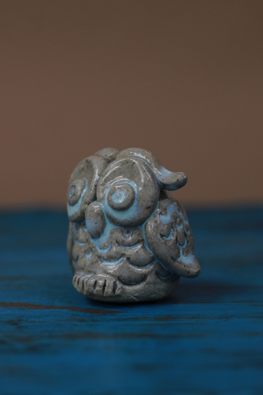 Mrudgandh | Ceramic Owl Small
