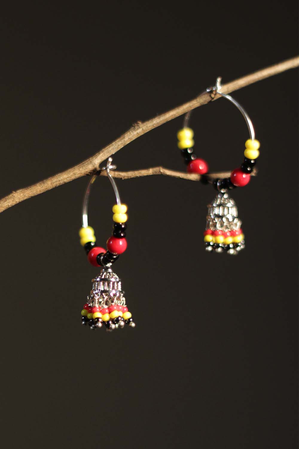 Chingari | Mini Bali Jhumka | Lemon