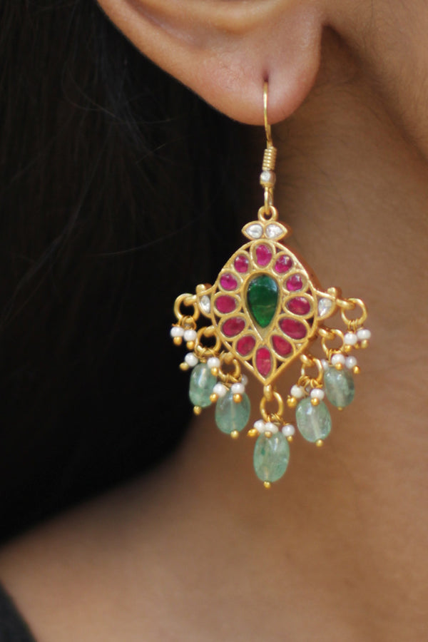 Vatsala | Temple Earrings | Parna