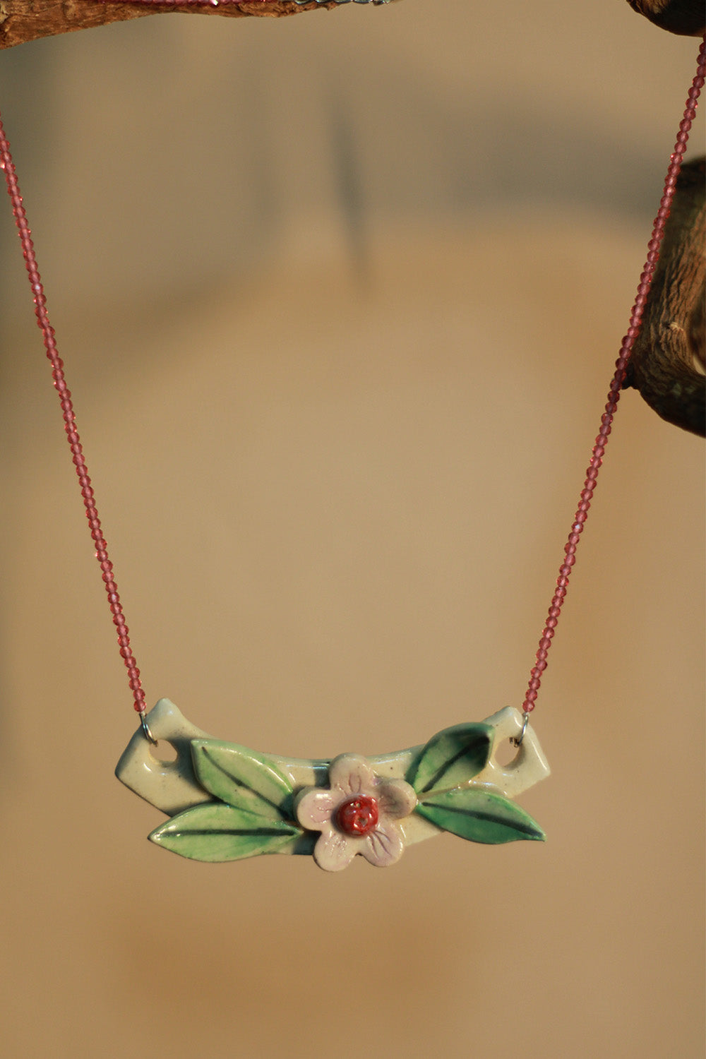 Mrida | Ceramic Necklace