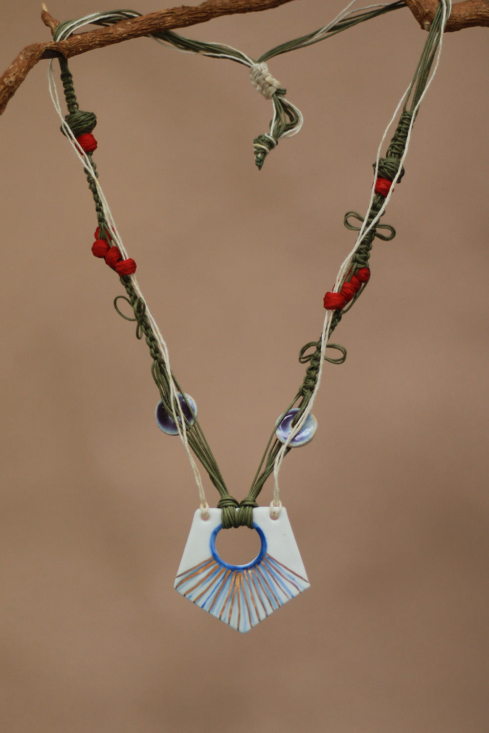 Mrida | Ceramic Necklace