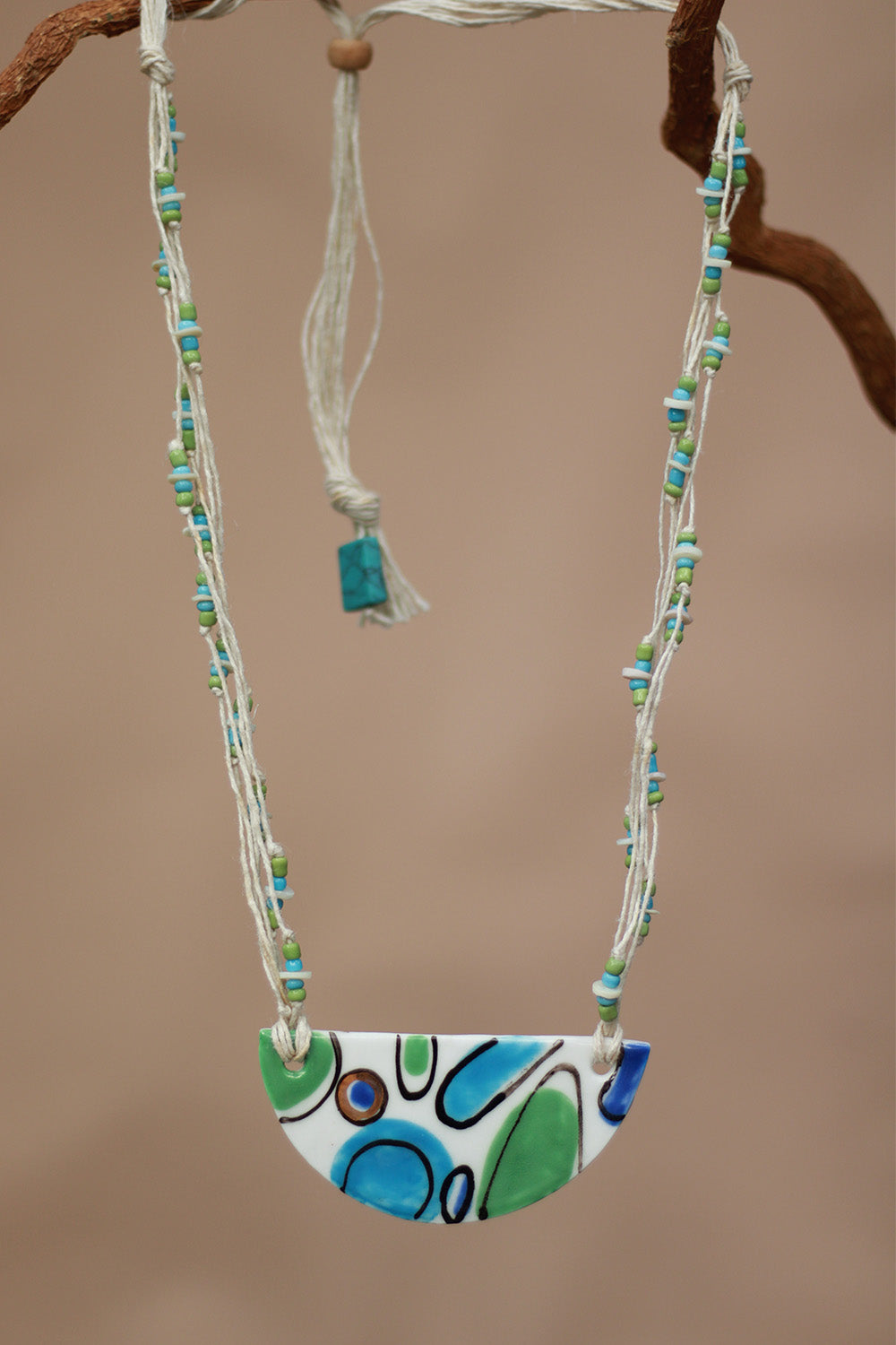 Mrida | Ceramic Necklace
