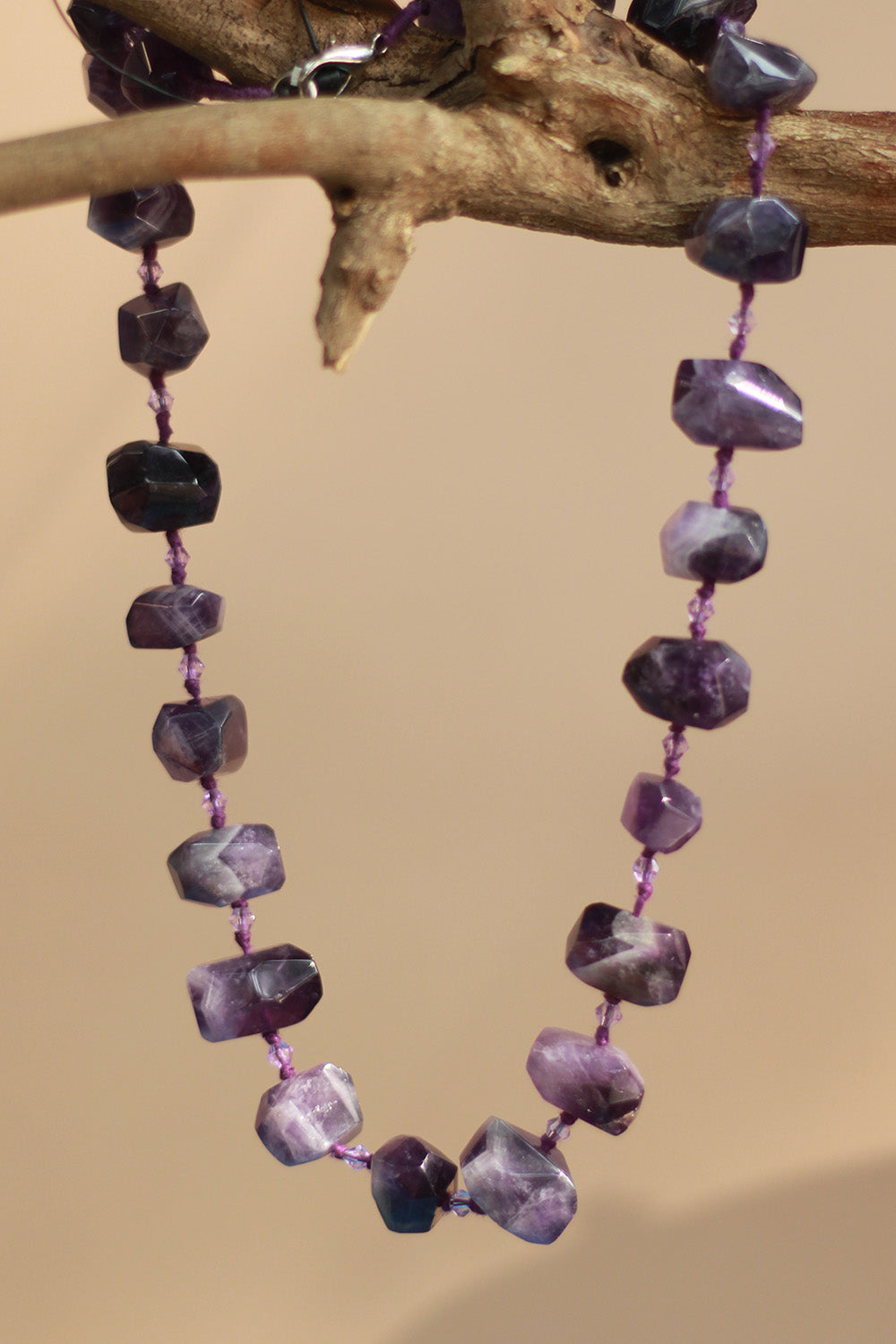 Necklace | Faceted Amethyst