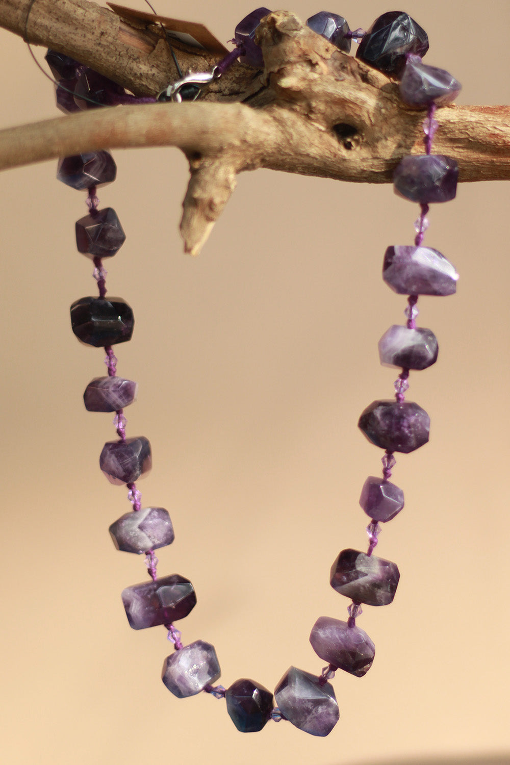 Necklace | Faceted Amethyst