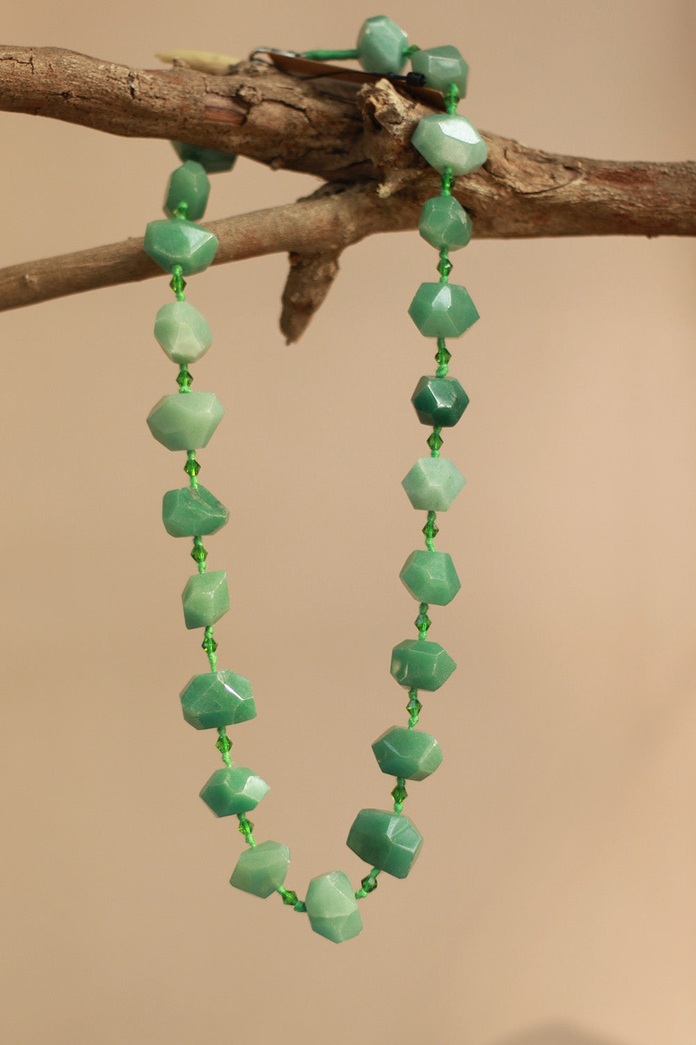 Necklace | Faceted Aventurine