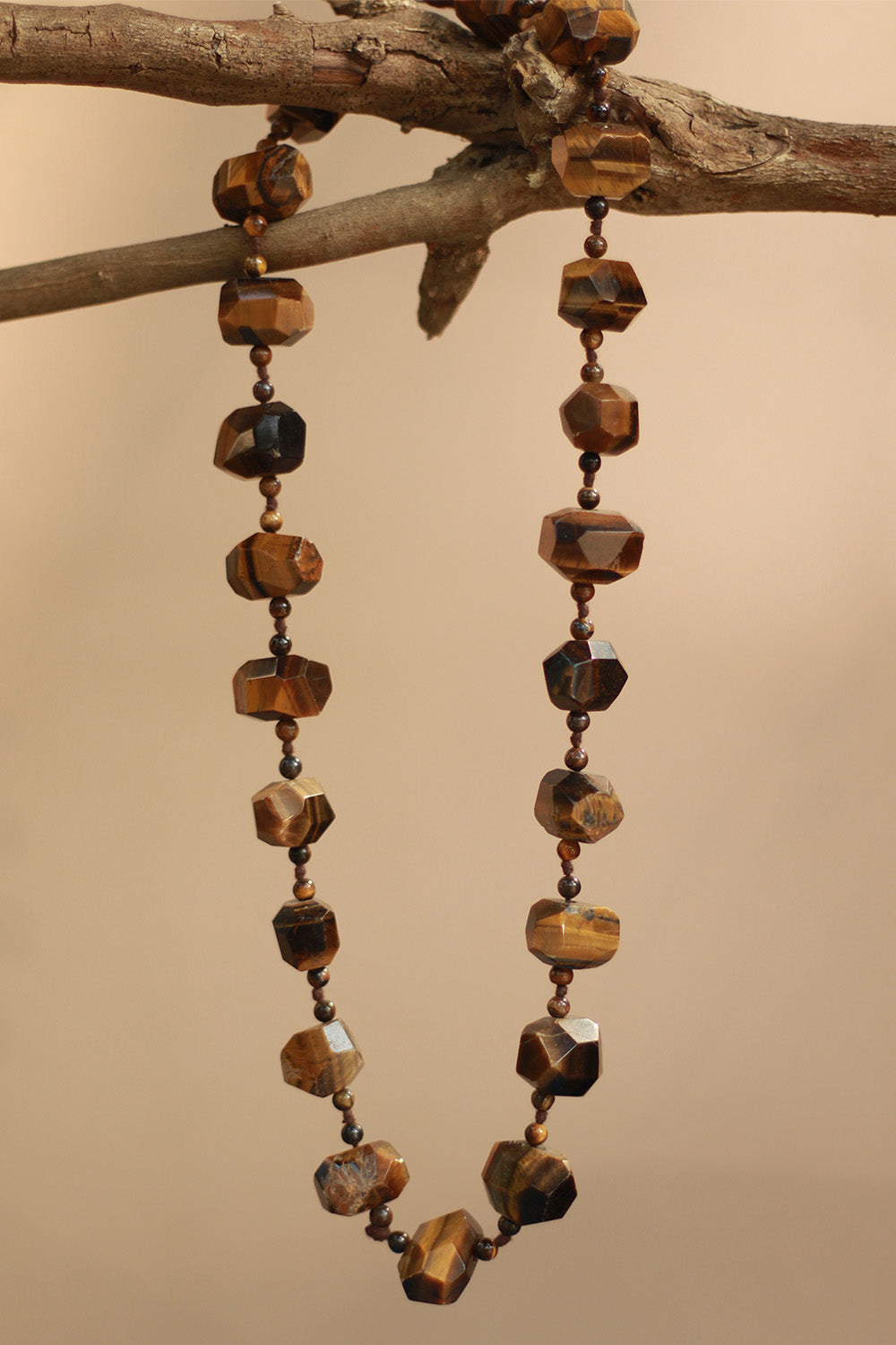 Necklace | Faceted Tiger’s Eye