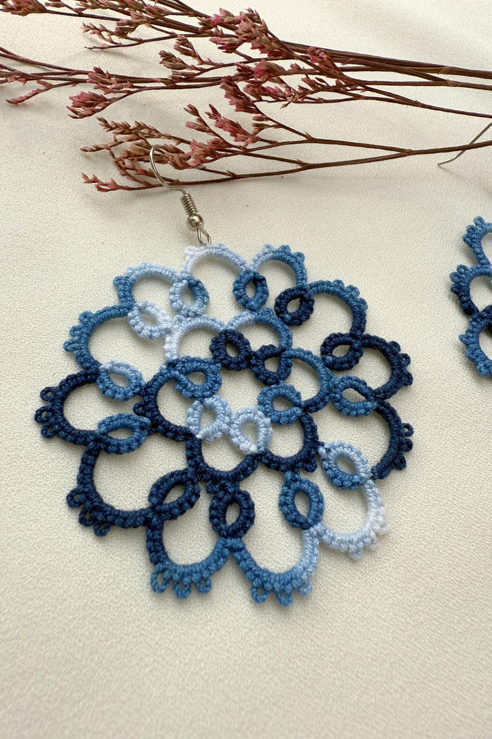 Knots to Node | Indigo Sky Symphony Earrings