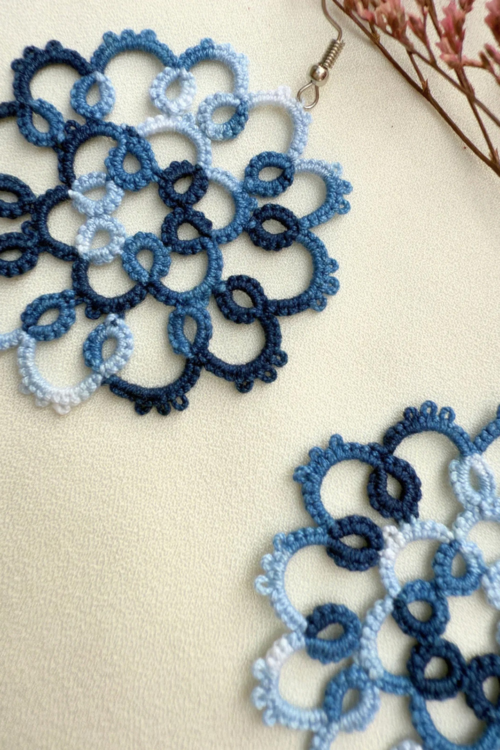 Knots to Node | Indigo Sky Symphony Earrings