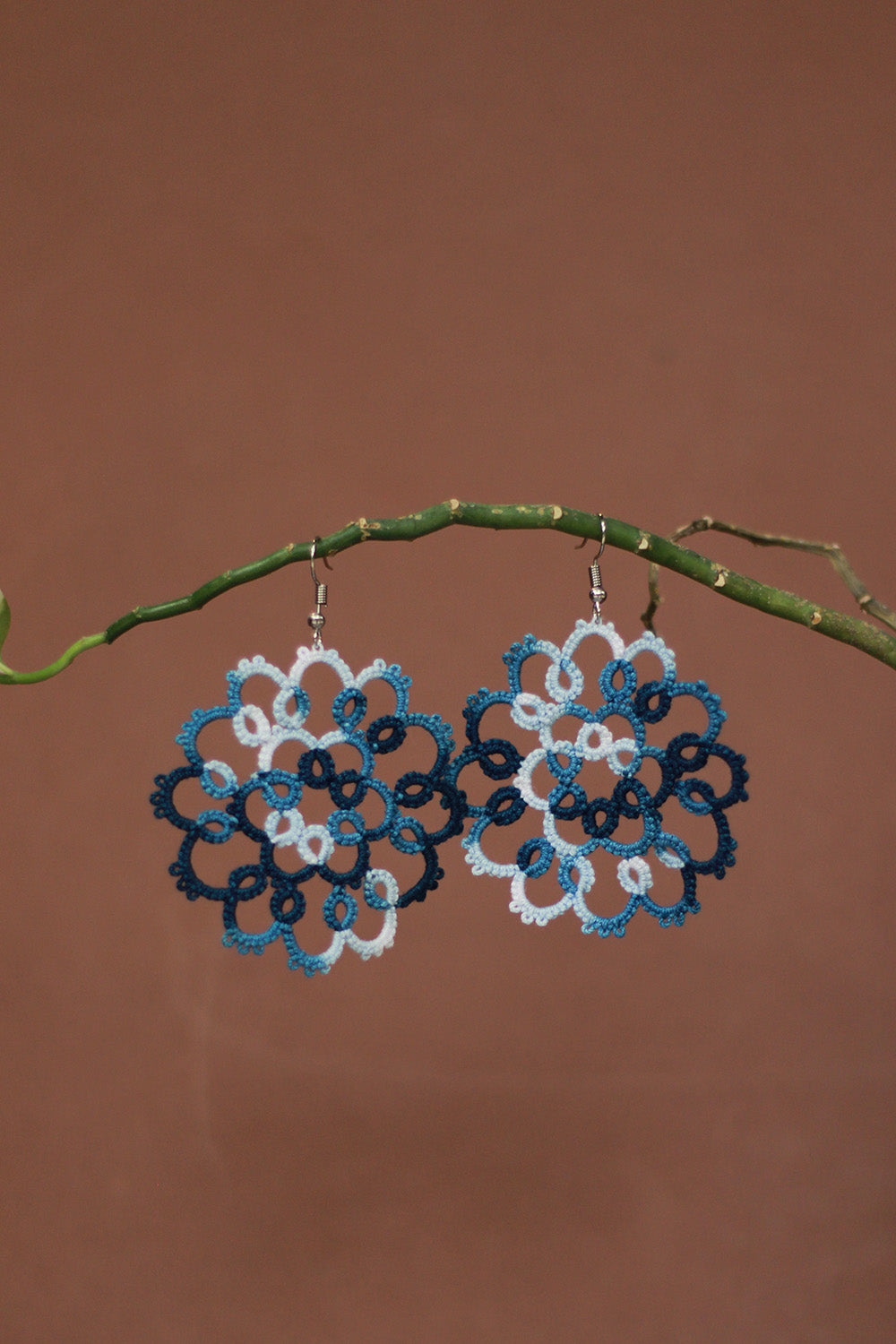Knots to Node | Indigo Sky Symphony Earrings