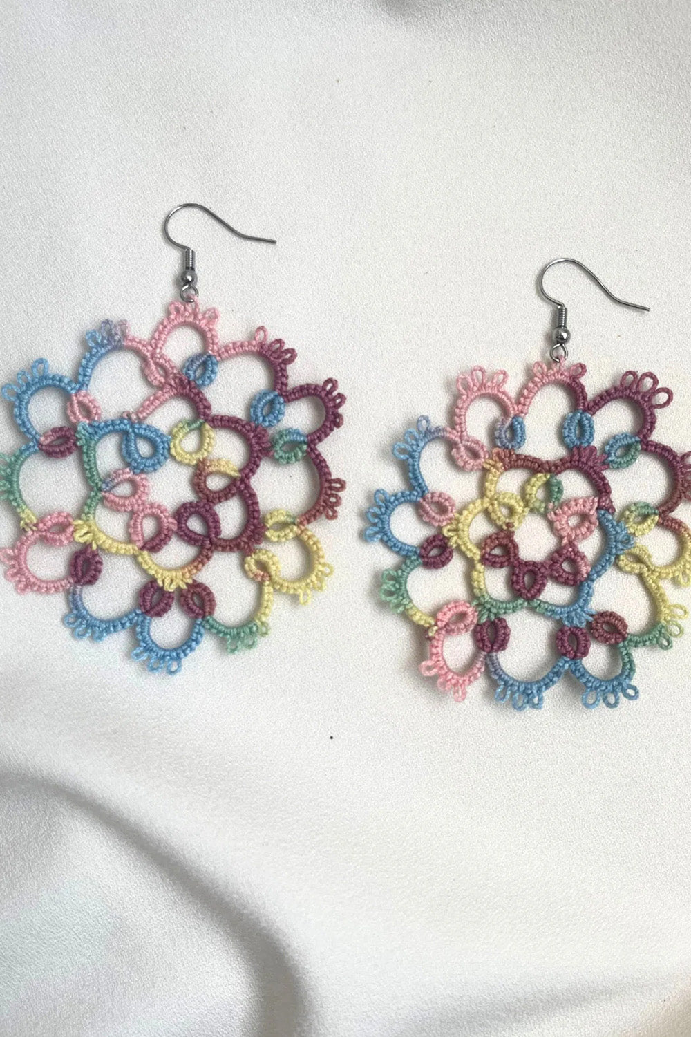 Knots to Node | Marshmallow Delight Earrings