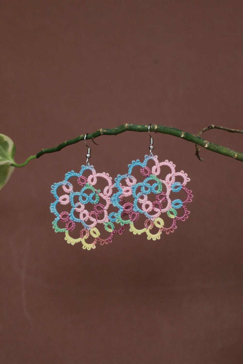 Knots to Node | Marshmallow Delight Earrings