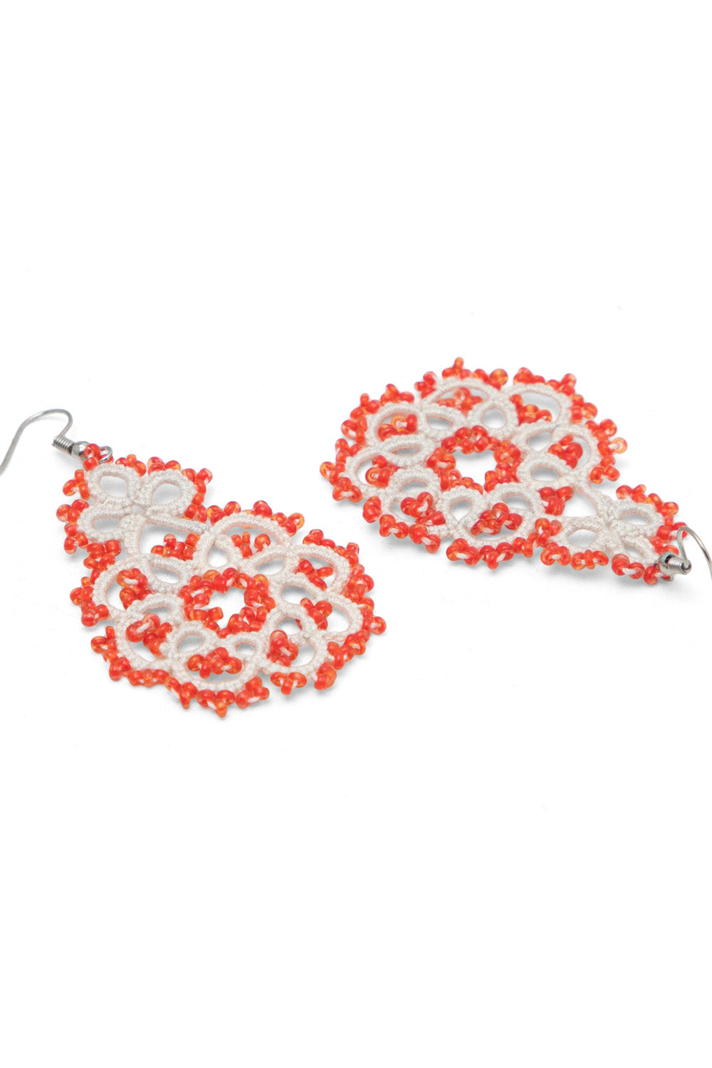 Knots to Node | Tangerine Twist Earrings