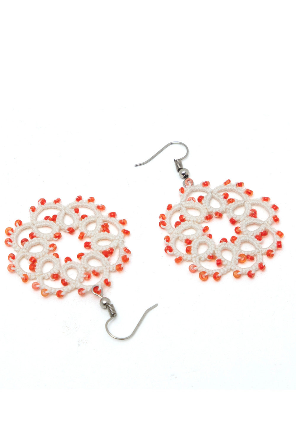 Knots to Node | Sunrise Lace Earrings
