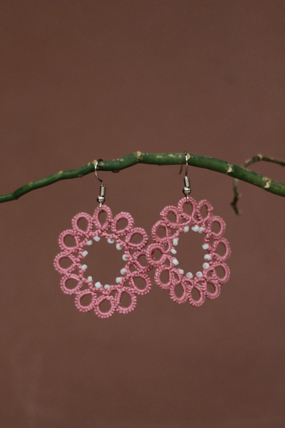 Knots to Node | Boho Rosette Earrings