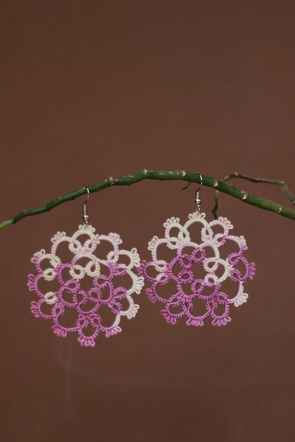 Knots to Node | Lavender Haze Earrings