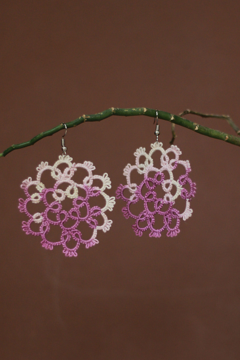 Knots to Node | Lavender Haze Earrings